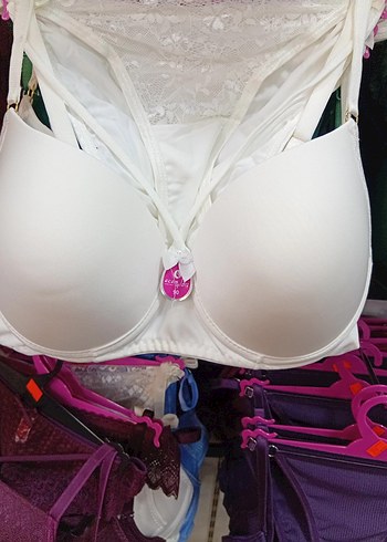 Beyaz Dantel Bohem Tarzı Sütyen - Görsel 9