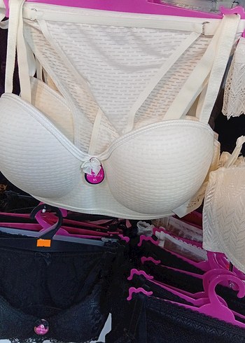 Beyaz Dantel Bohem Tarzı Sütyen - Görsel 3