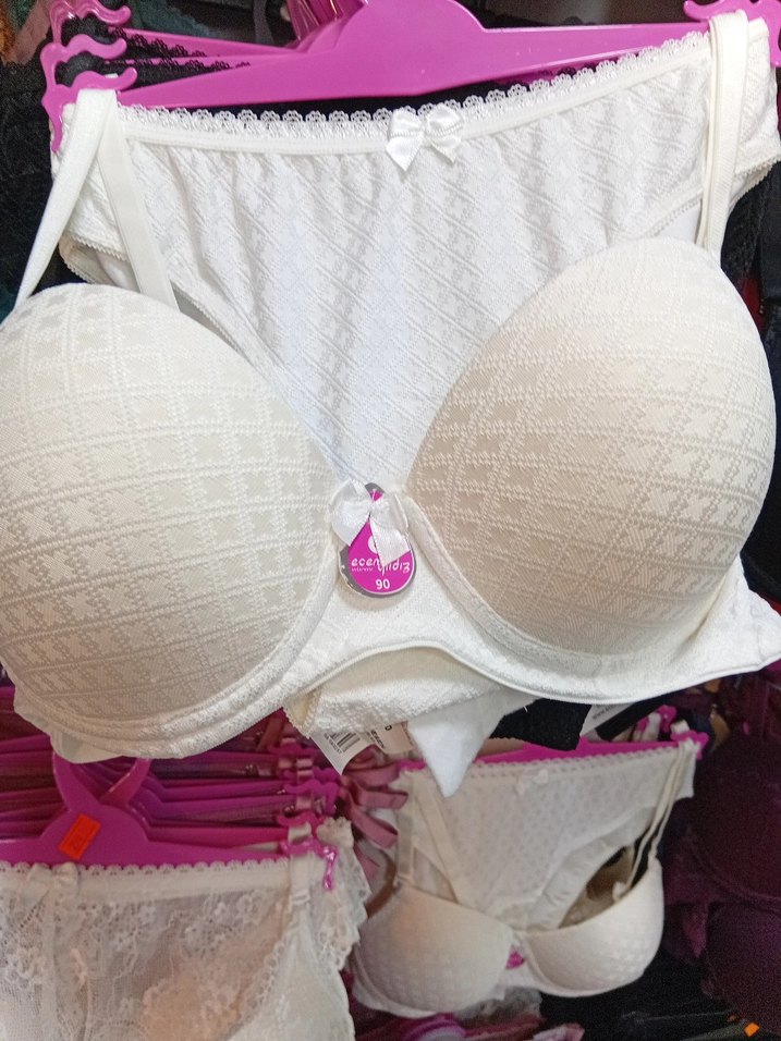 Beyaz Dantel Bohem Tarzı Sütyen - Görsel 5