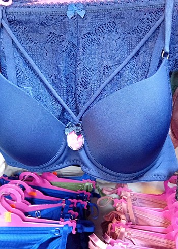 Mavi Bohem Midi Dantelli Sütyen - Görsel 2