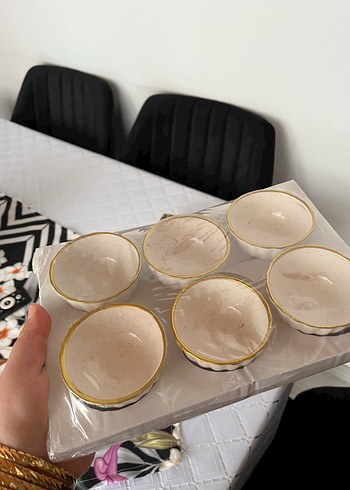 Altın Kenarlı Beyaz çerezlik - Görsel 3