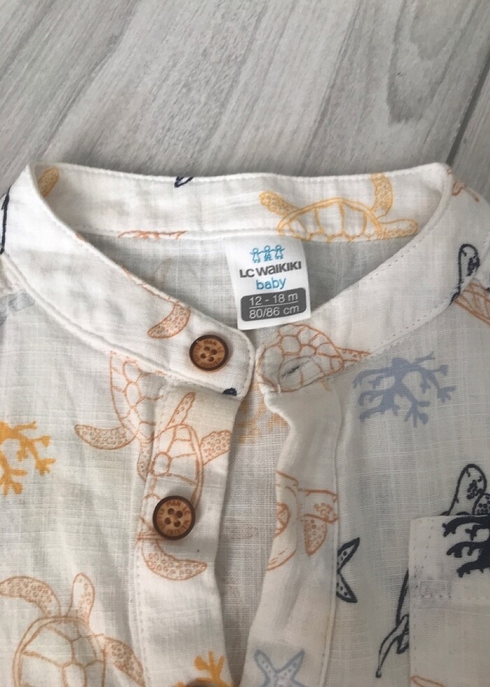 Erkek çocuk gömlek - Görsel 2