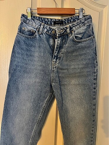 36 Beden mavi Renk Mom jeans