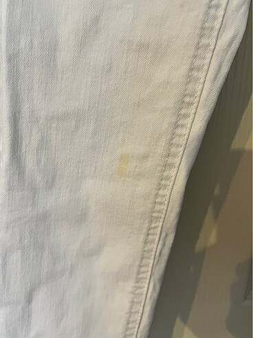 s Beden beyaz Renk Beyaz jeans