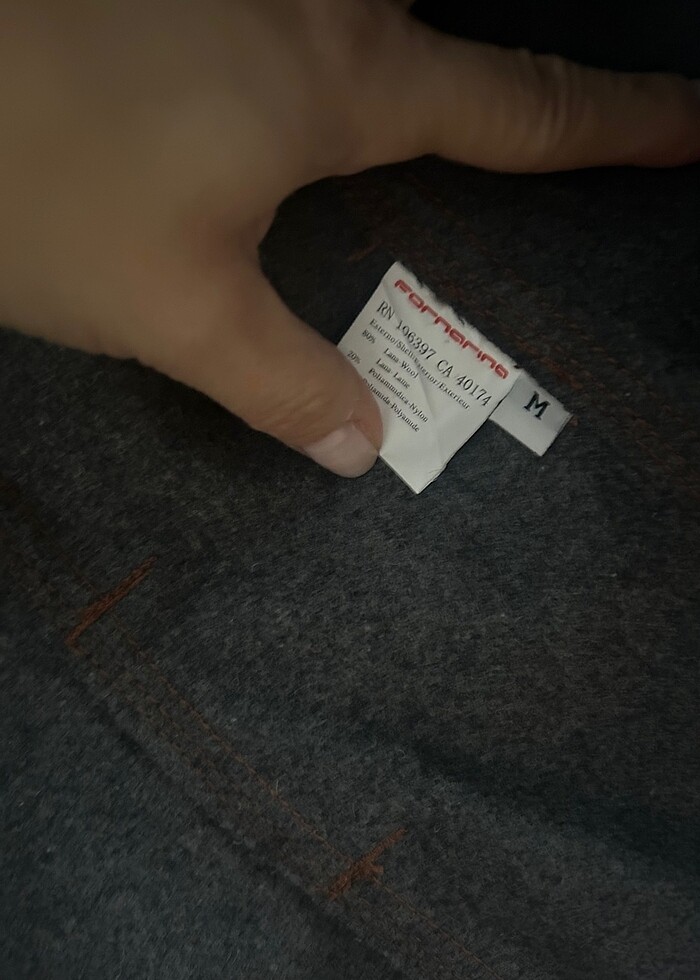 Fornarina keçe Milano?dan alınmış tasarım ceket - Görsel 2