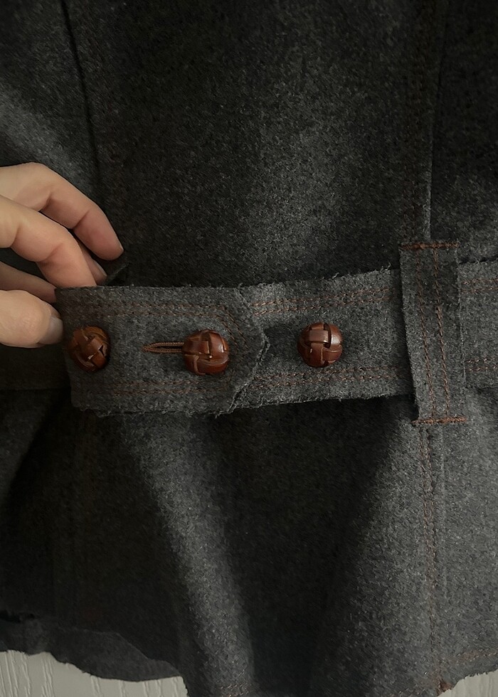 Fornarina keçe Milano?dan alınmış tasarım ceket - Görsel 5