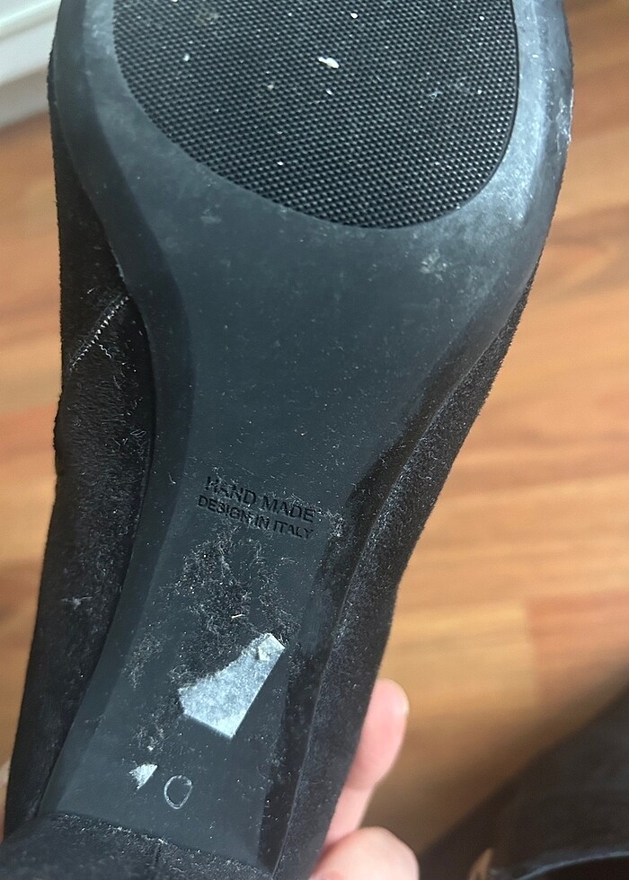 Süet el yapımı bot - Görsel 5