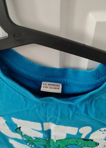 Sarı Baskılı Pamuklu Erkek Tişört - Görsel 6