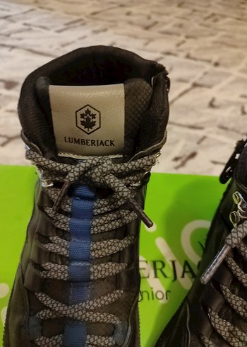 Fermuarlı Siyah Erkek Çocuk Botu - Görsel 4