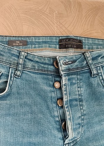 LCW Düğmeli Mavi erkek Kot Pantolon - Görsel 2