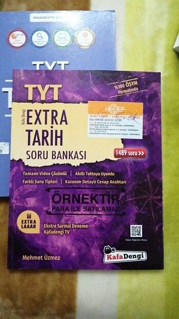 Kafa dengi tyt tarih ekstra