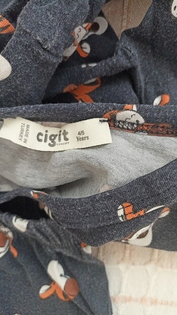4 Yaş Beden lacivert Renk Cigit pijama takımı 
