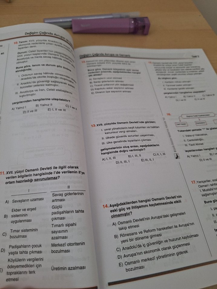 Tarih Soru Bankası - Okula Yardımcı - Görsel 3