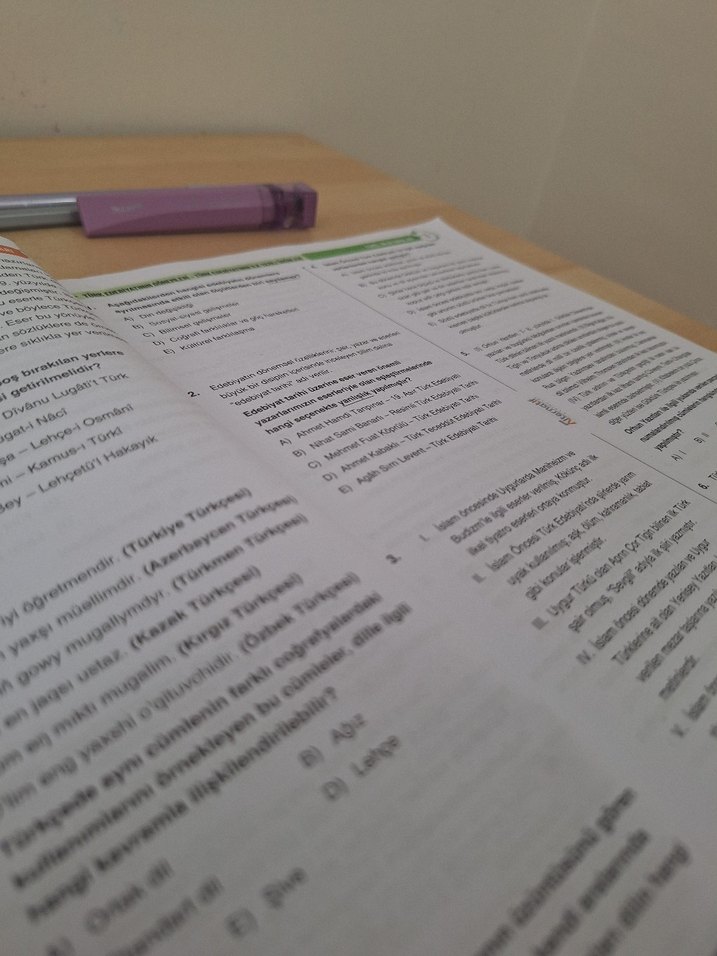 Alternatif Edebiyat Soru Bankası AYT - Görsel 2
