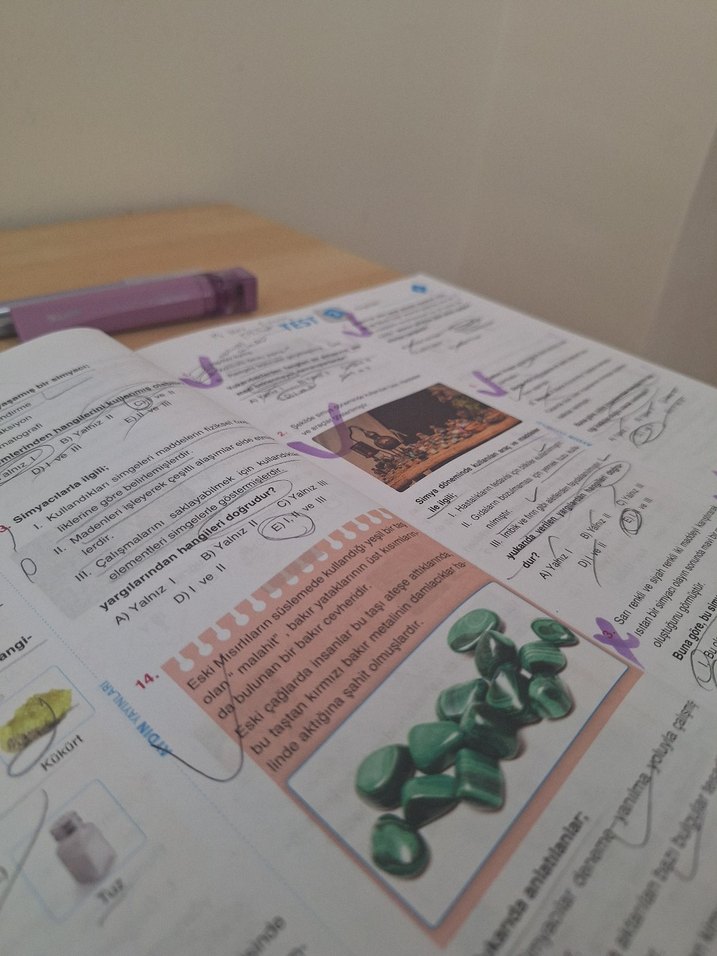 TYT Kimya Soru Bankası Hazırlık Kitabı - Görsel 3