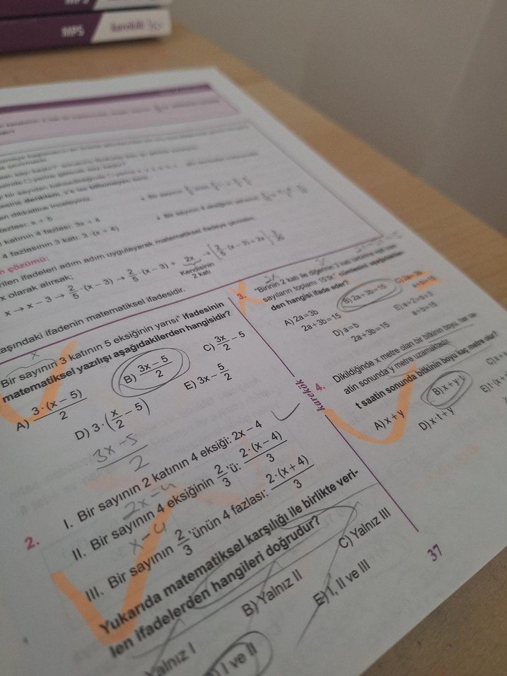 Matematik Problemler Konu Anlatımı Kitabı - Görsel 2