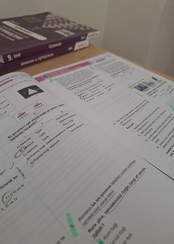 9. Sınıf Fizik Sınav Hazırlık Kitabı - Görsel 4