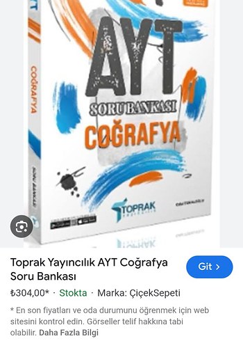 AYT Coğrafya Soru Bankası - Görsel 5