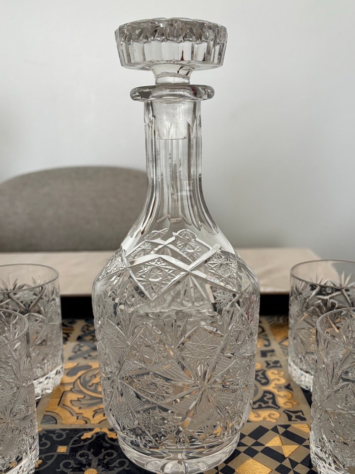 Kristal Kesim Viski Seti - Görsel 3