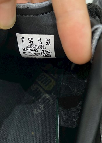 diğer Beden Siyah Puma Spor Ayakkabı erkek 43 numara