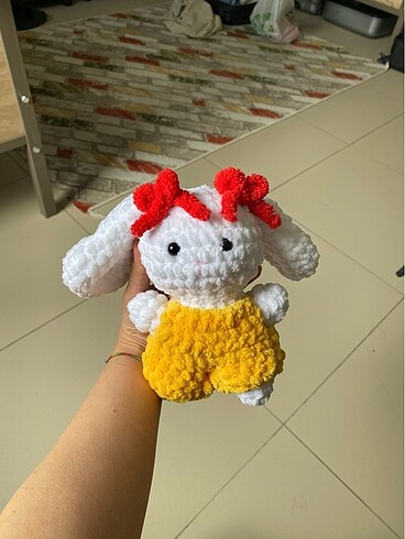 Diğer Tavşan el yapımı amigurimi örgü