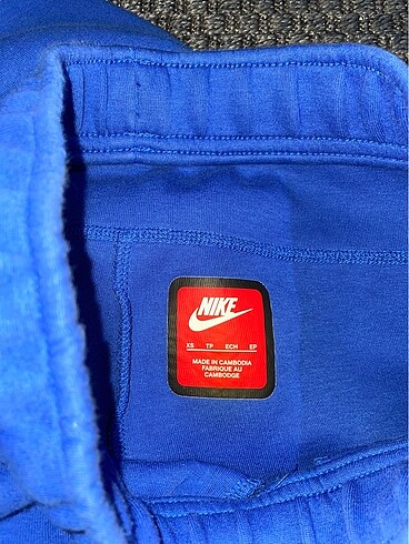 13-14 Yaş Beden mavi Renk nike tech