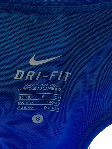 s Beden mavi Renk Nike Askılı %70 İndirimli.