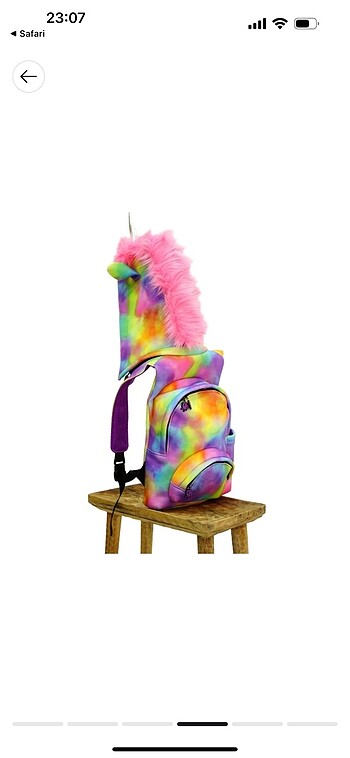 Morikukko unicorn sırt çantası