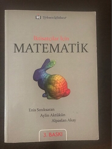 İktisatçılar için Matematik