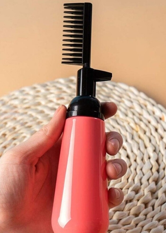 Taraklı Saç Bakım Şişesi - Boyama - Görsel 3