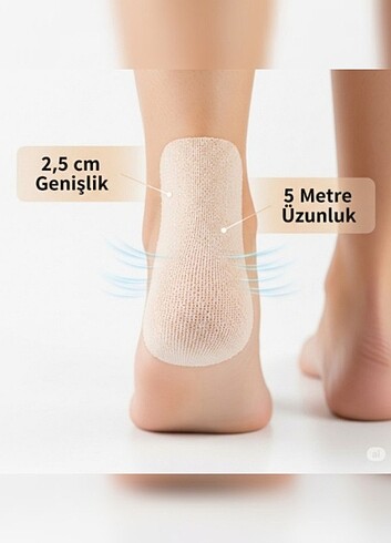 Ayakkabı Vurma Önleyici Rulo Bant - Görsel 2