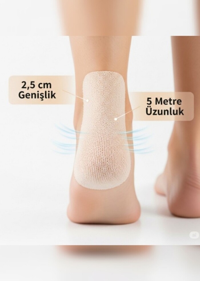 Ayakkabı Vurma Önleyici Rulo Bant - Görsel 2