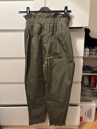 Zara Zara Haki Kumaş Pantolon