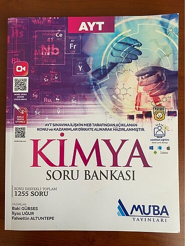 Muba Yayınları Ayt Kimya Soru Bankası