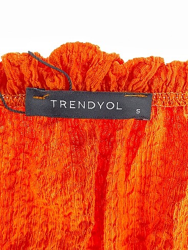 s Beden turuncu Renk Trendyol & Milla Bluz %70 İndirimli.