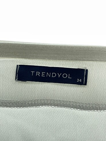 34 Beden beyaz Renk Trendyol & Milla Mini Üst p İndirimli.