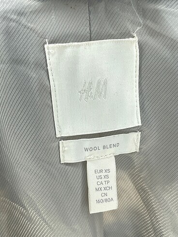 xs Beden çeşitli Renk H&M Kaban %70 İndirimli.