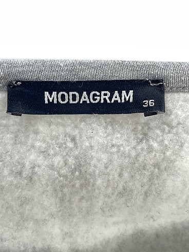 36 Beden gri Renk Modagram Sweatshirt %70 İndirimli.