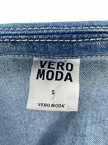 s Beden mavi Renk Vero Moda Kot Ceket %70 İndirimli.