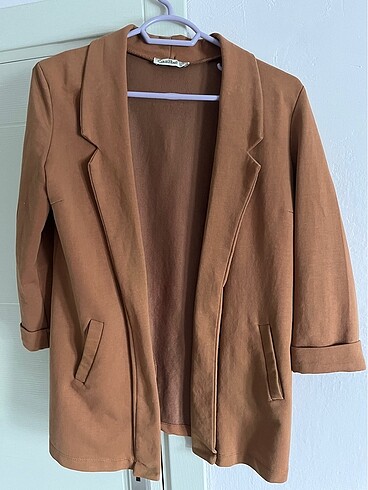 Zara BLAZER CAMEL CEKET