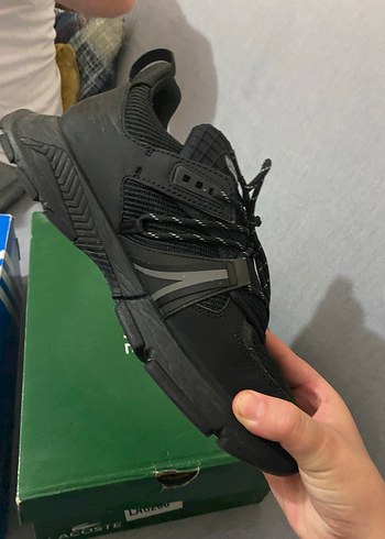 Siyah Bağcıklı Erkek Spor Ayakkabı LACOSTE