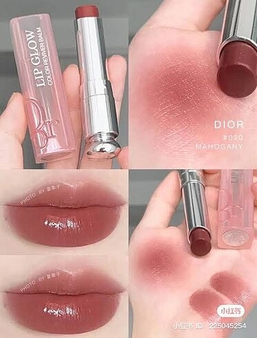 Dior Diyor lip glow 020 mahogany