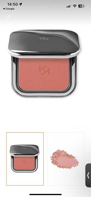 Kiko unlimited blush 03