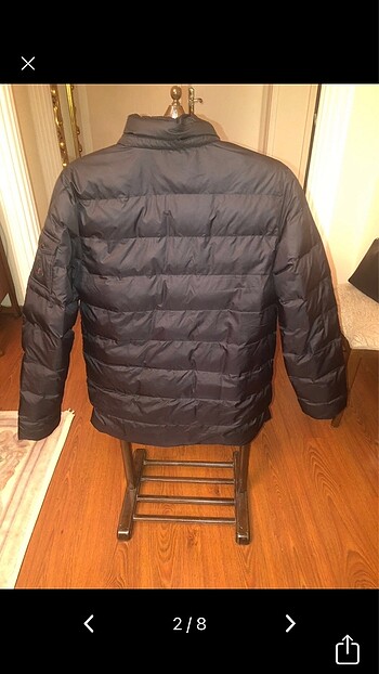 Moncler Monclear orjinal siyah erkek şişme mont