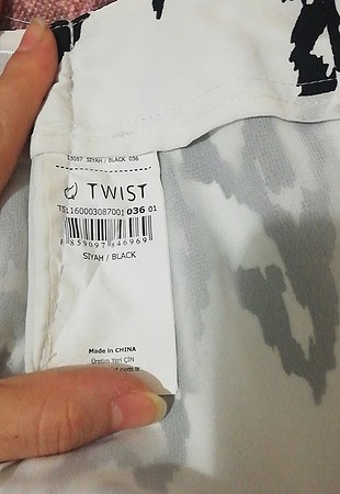 Twist tril kumaş 