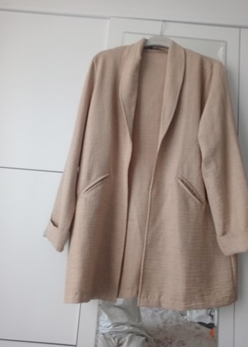 Bej kadın blazer ceket