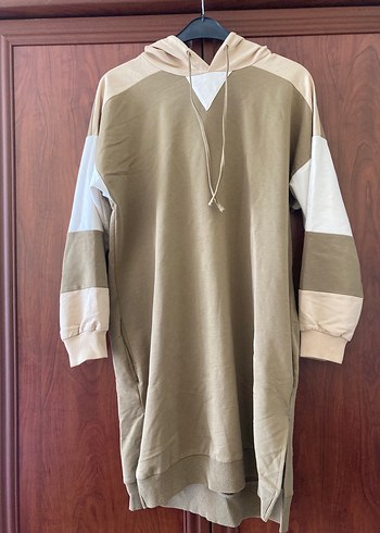 Zara Bej Uzun Kollu Salaş Spor Tunik