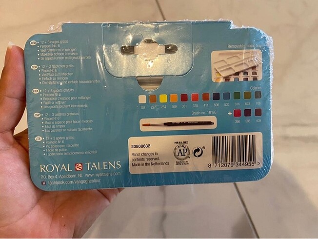  Royal talens 12+3 renk
