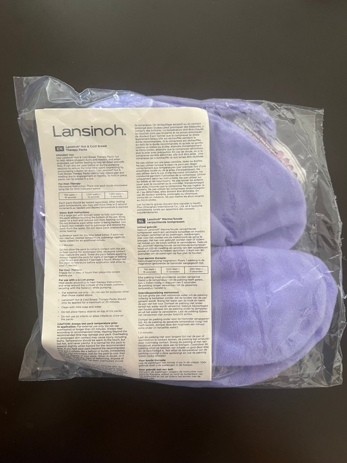 Lansinoh Sıcak ve Soğuk Göğüs Terapisi Pedi - Görsel 3