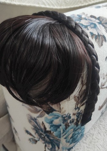 Örgü Modelli Saç Kahkür Peruğu - Görsel 2